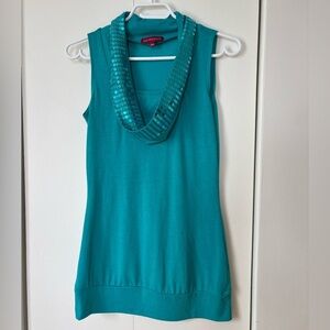 🎉4/30$🎉  San Francisco Sequin Cowl Neck Top - Size XS